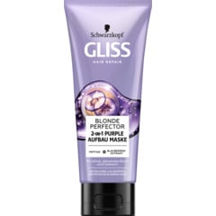 Gliss 2-in-1 Purple Aufbau Maske Blonde Perfector 200 ml