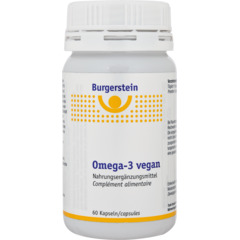 Burgerstein Omega-3 vegan 60 pièces