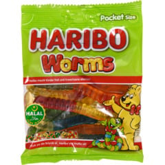 Haribo Fizz worms Halal 80 g
