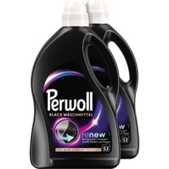 Perwoll Lessive liquide Black 2 x 52 lavages