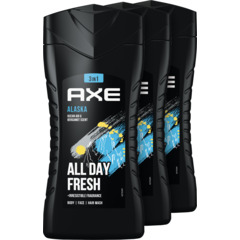 Axe 3in1 gel douche Alaska All Day Fresh 3 x 250 ml