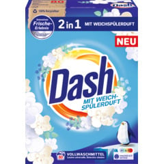 Dash Waschpulver 2in1 Regulär 80 Waschgänge 