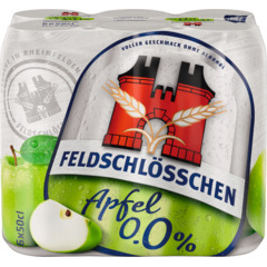 Feldschlösschen Apfel 0,0% alkoholfrei 6 x 50 cl Dosen