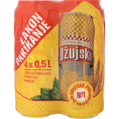 Ozujsko bière boîte 50 cl
