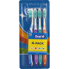 Oral-B Zahnbürste Medium 4er Pack
