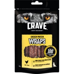 Crave Hund Protein Wraps mit Huhn 50g