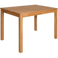 Table Simple, chêne massif