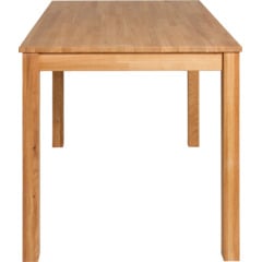 Table Simple chêne massif huilé