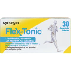 Synergia Flex-Tonic Vitamine C et Collagène, 30 comprimés