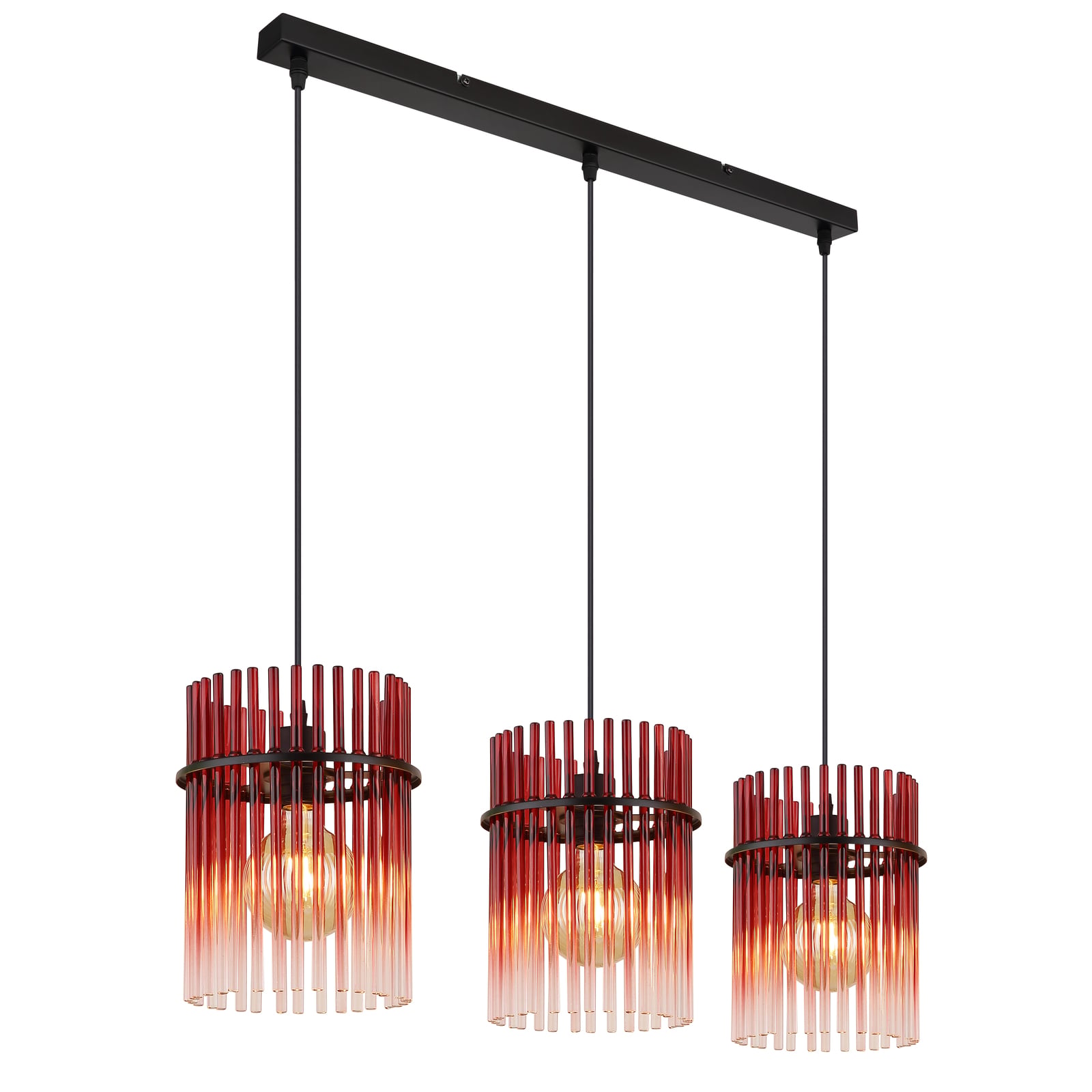 Suspension Gorley noir/rouge