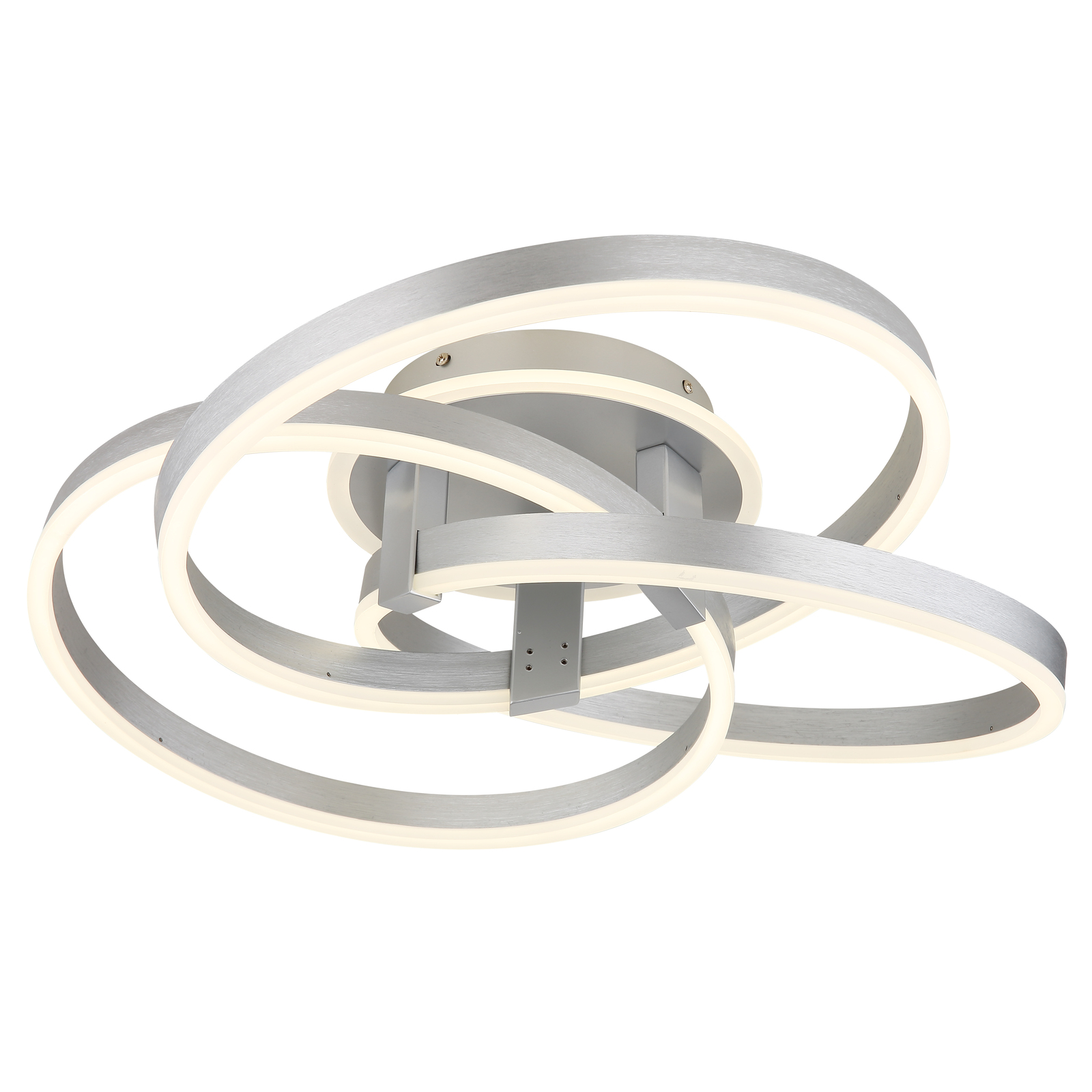 LED-Deckenleuchte Herwig silber