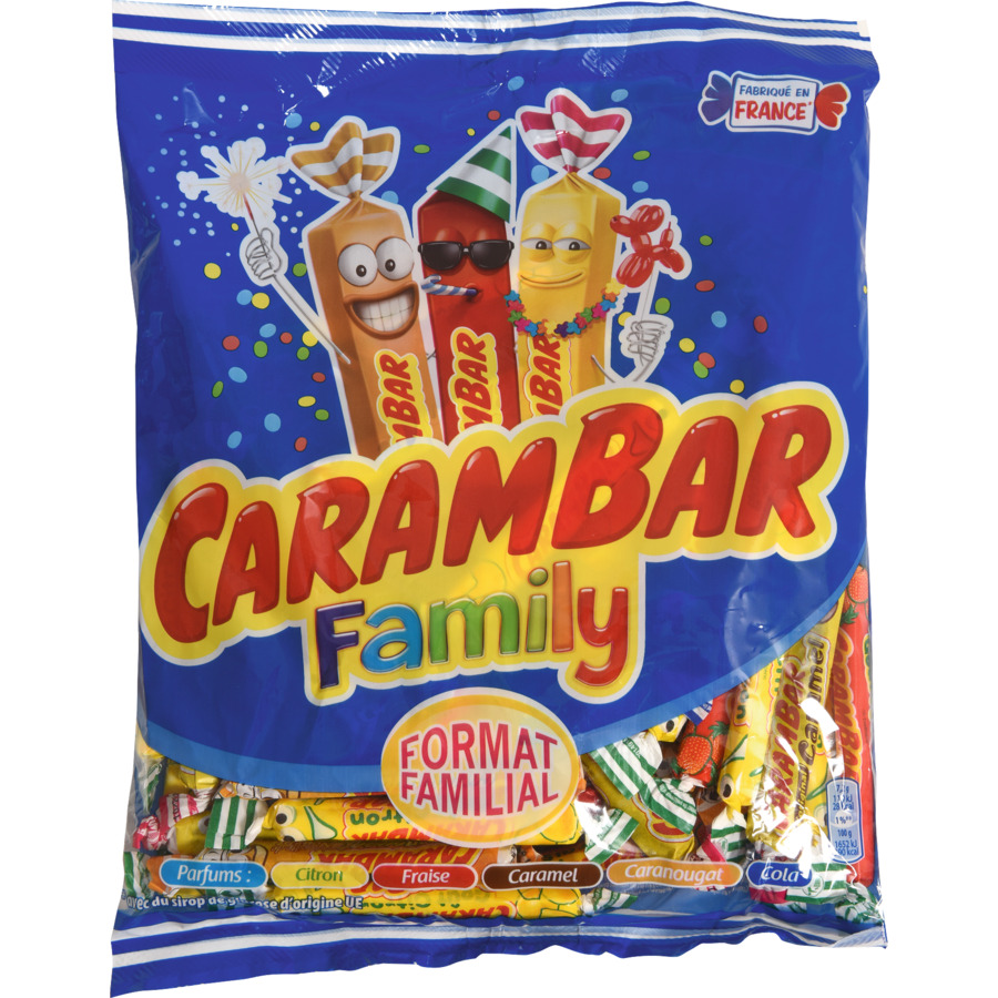 Carambar - Anniversaire = Carambar Fruits et Family c'est