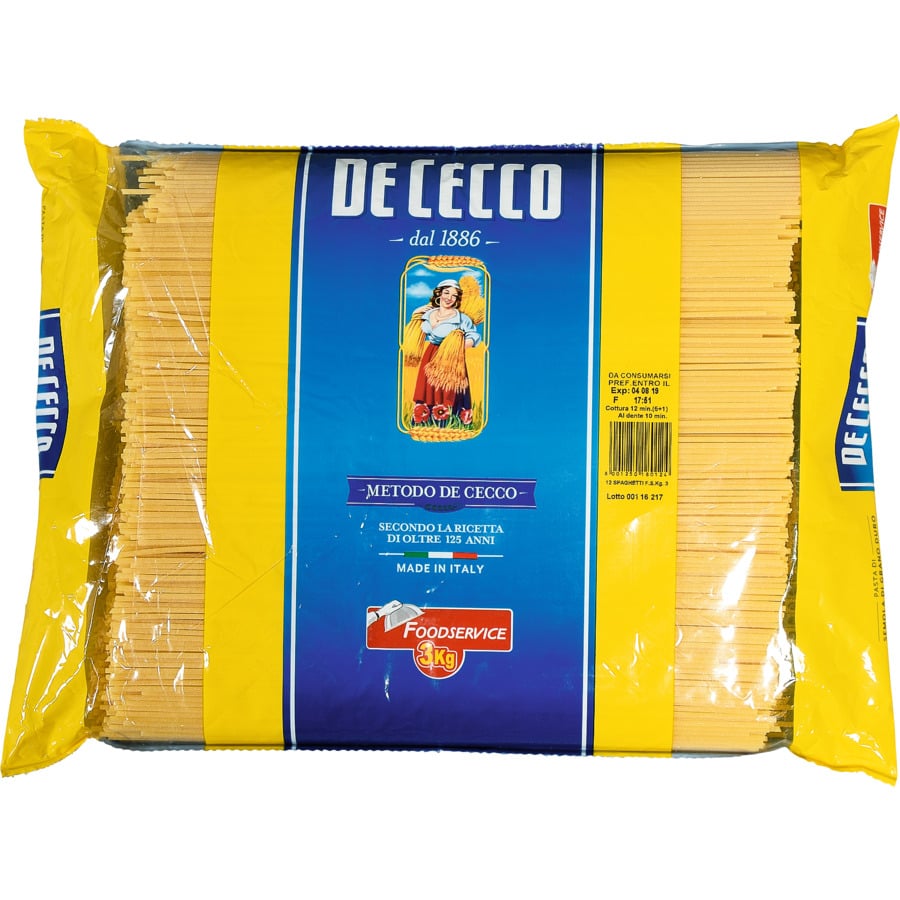 De Cecco Spaghetti 3 kg
