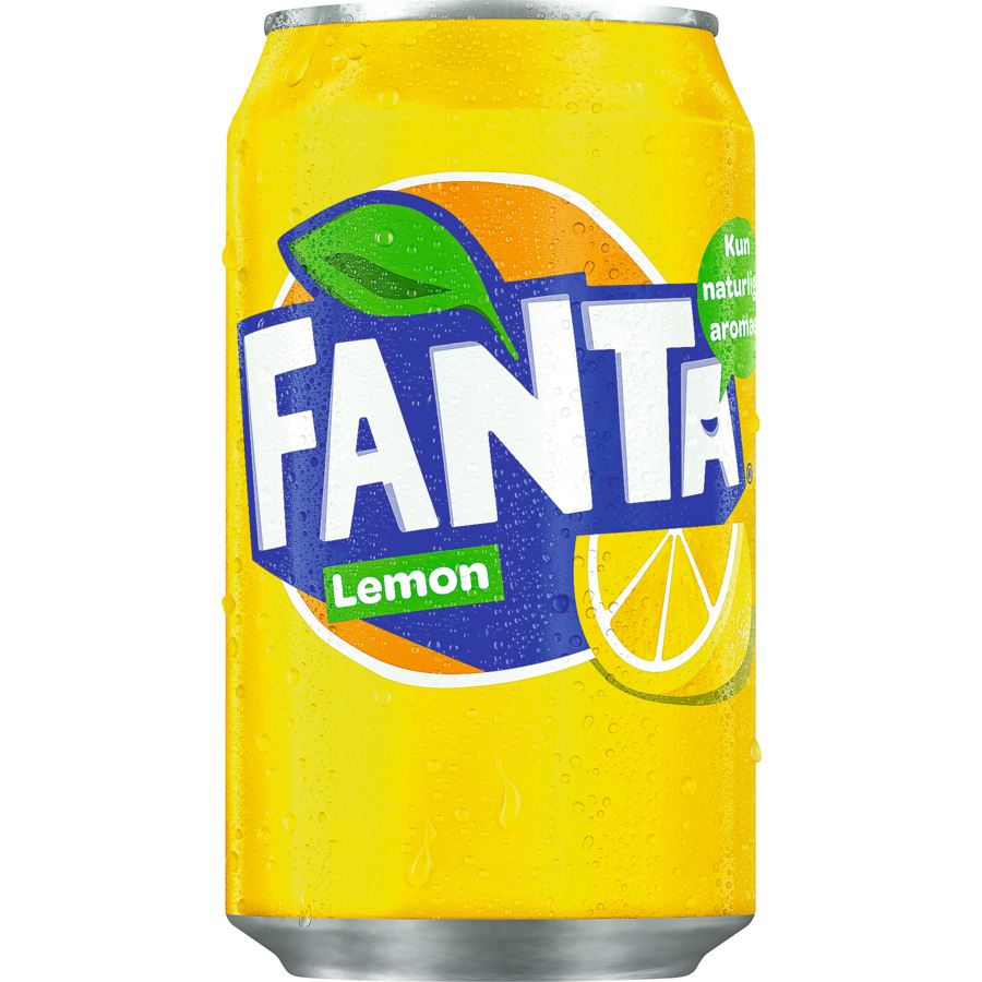 Fanta Lemon lattine nostalgiche 24x33 cl