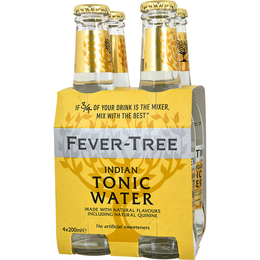 Fever-Tree Tonic Water Indian 4 x 20 cl