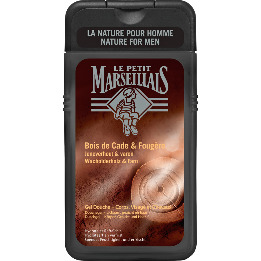 Le Petit Marseillais Douche Homme Bois de Genévrier 3 x 250 ml