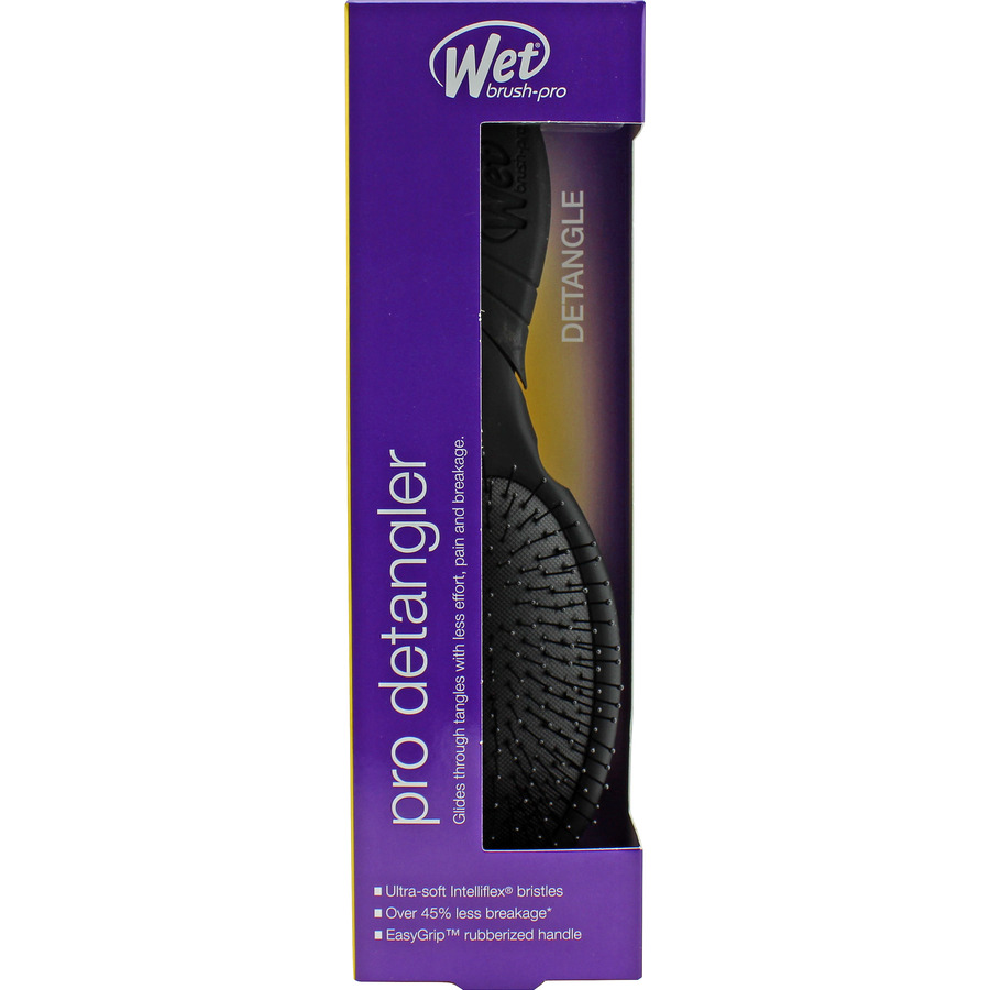 Wet Brush Pro Brosse à Cheveux Pro Detangler Black