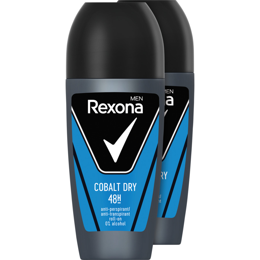Rexona Deo Roll-on Cobalt for Men 2 x 50 ml