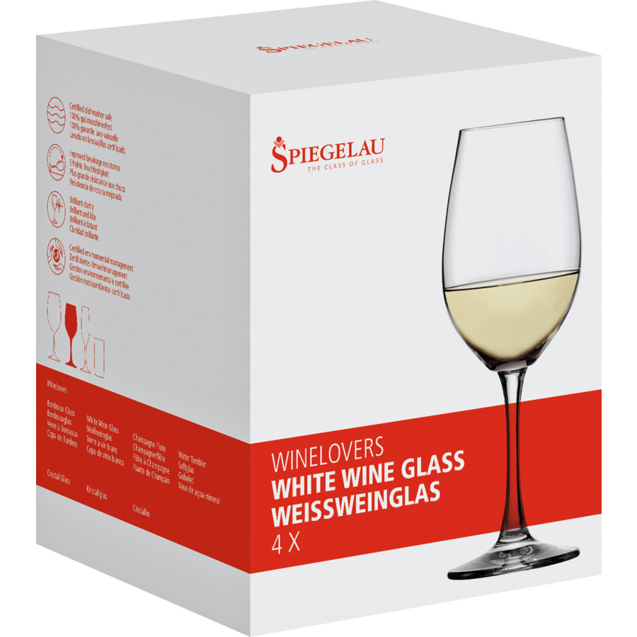 Spiegelau Weissweinglas Winelovers 4er