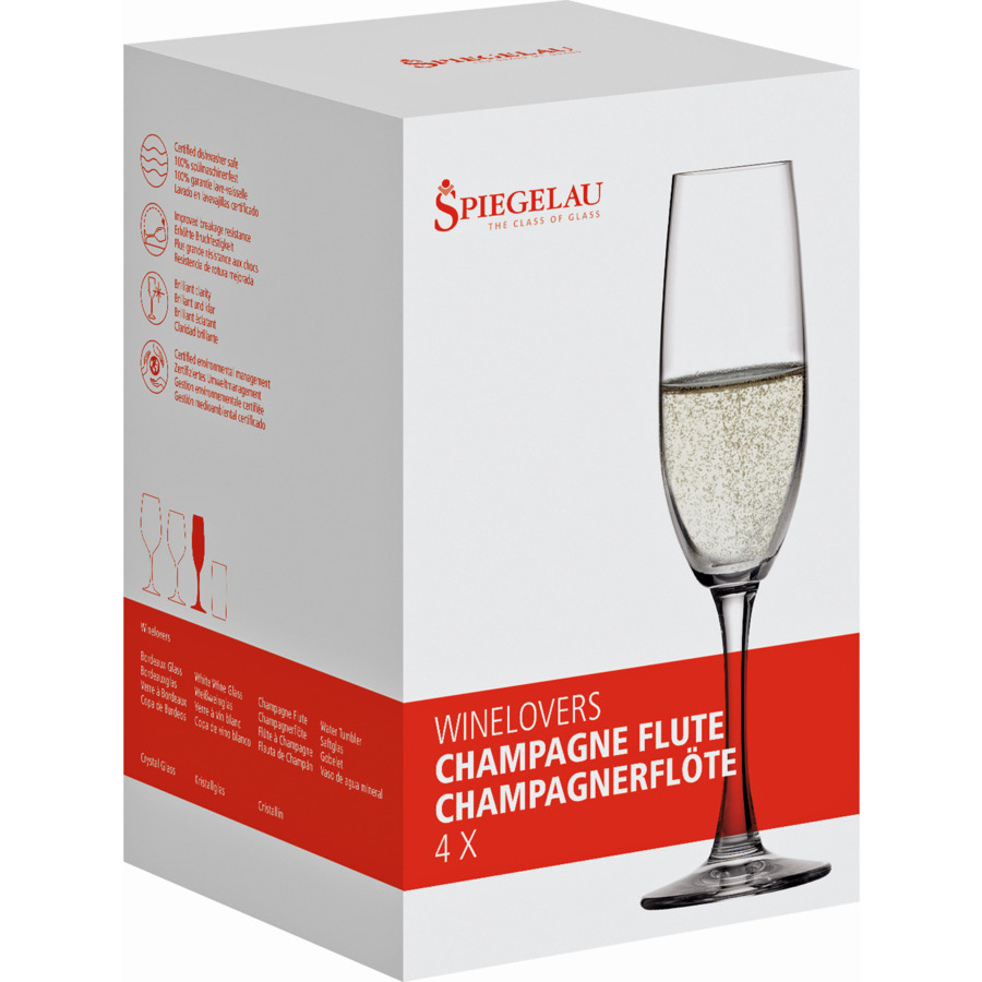 Spiegelau Champagnerflöte Winelovers 4er