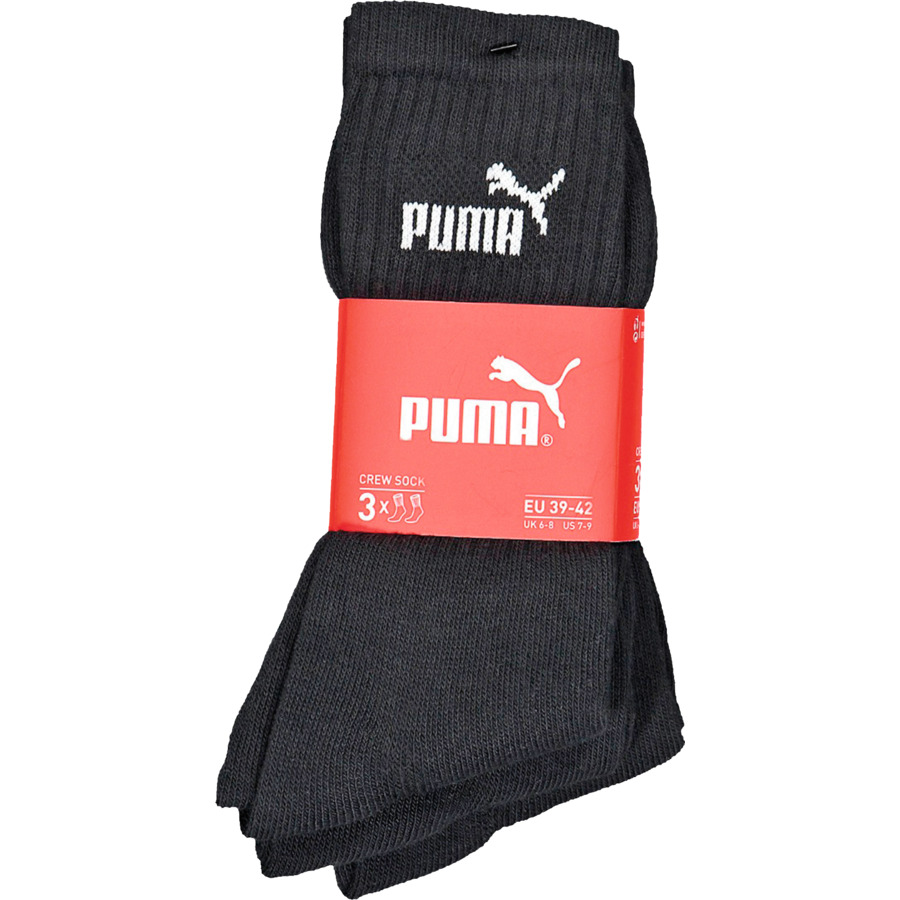 PUMA Unisexe Classique Sport Chaussettes 6er Paquet 35-38 39-42 43