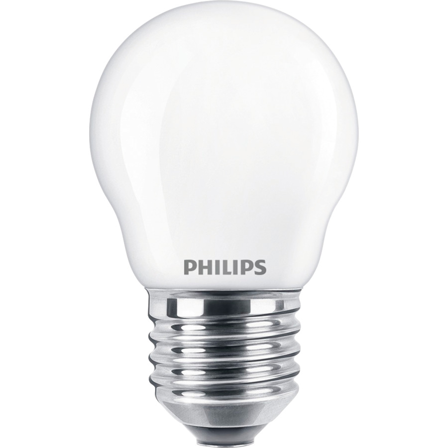 Philips LED sferica 4/25W E27 opaco