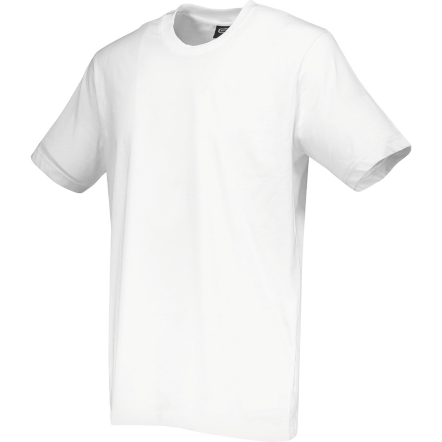 Brunex T-Shirt mit Rundhals M, weiss
