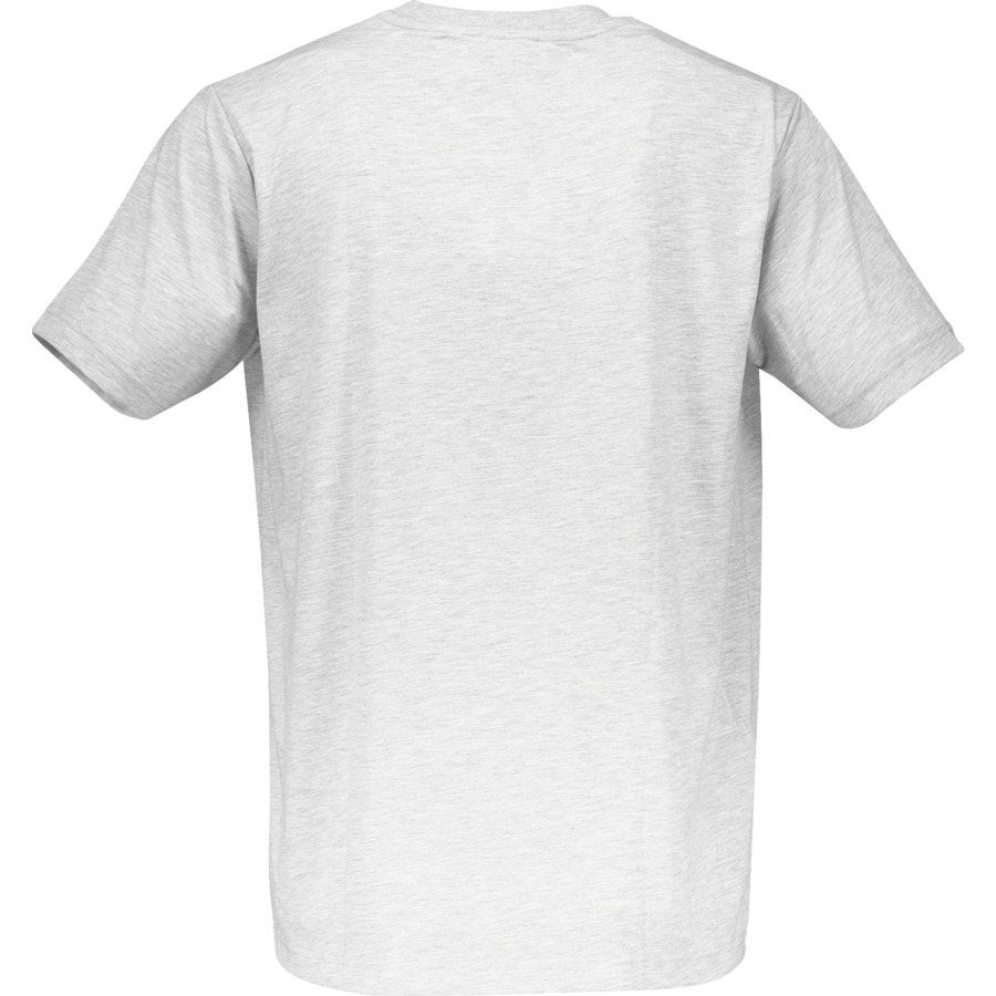 Brunex T-Shirt con scollo rotondo unisex S, grigio chiaro