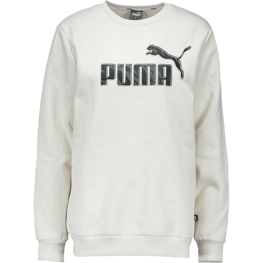 Puma Herren-Sweatshirt Graphic Crew L, offwhite