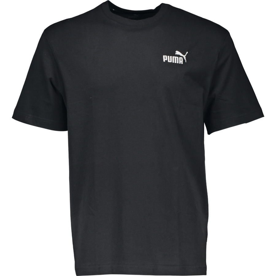 Puma Herren-T-Shirt Ess Relaxed Tee M, schwarz