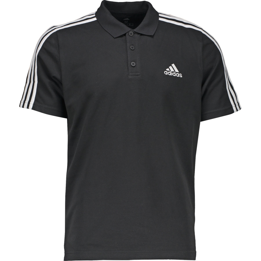 Adidas Herren-Poloshirt M 3S PQ L, schwarz