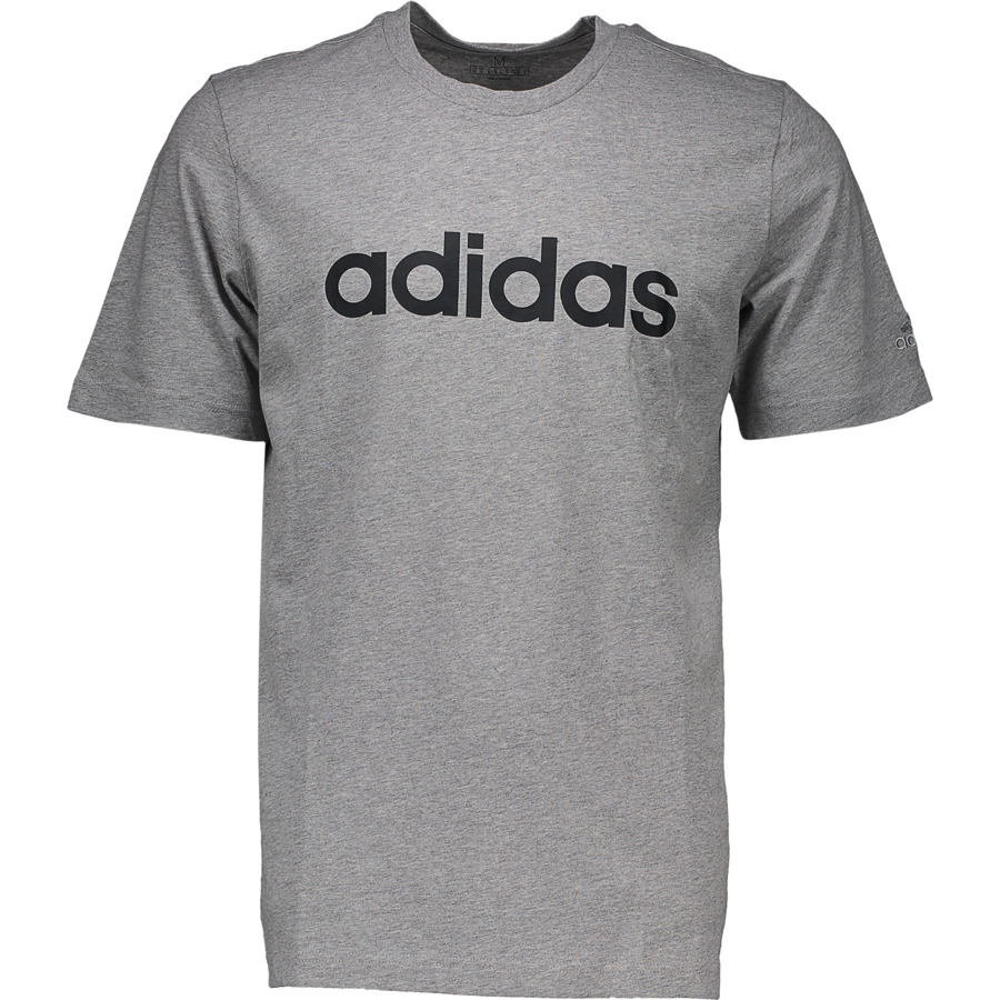 Adidas T-shirt da uomo M LIN SJ L, grigio