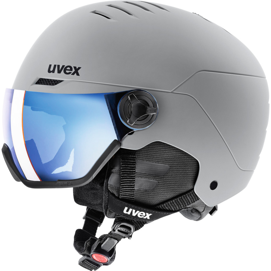Uvex casco da sci Wanted Visor grigio chiaro, 58-62