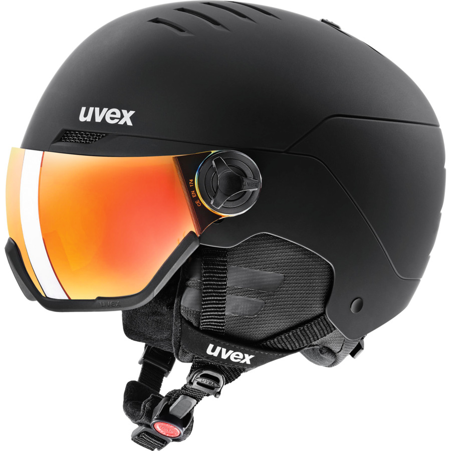 Uvex casco da sci Wanted Visor grigio chiaro, 54-58