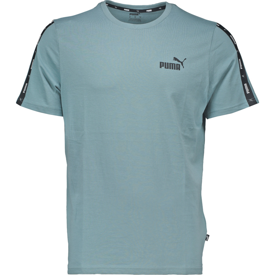 Puma Herren-T-Shirt Ess Tape XXL, mint