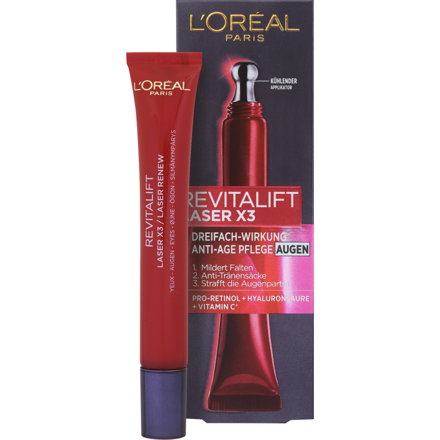 L’Oréal Revitalift Laser X3 Soin anti-âge contour des yeux 15 ml