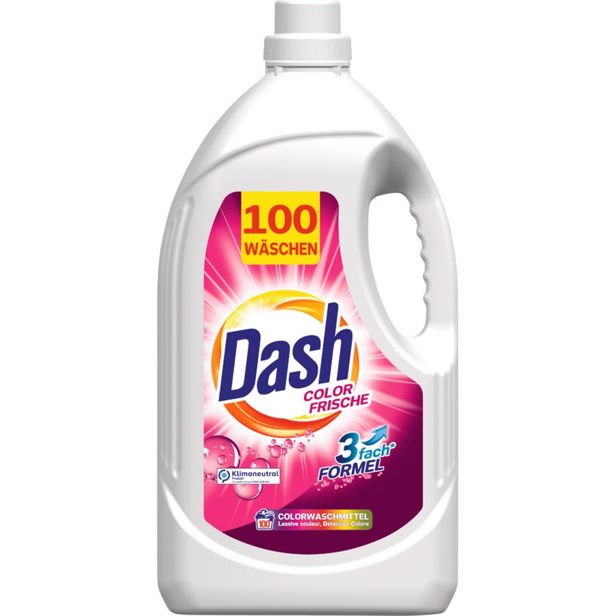 Dash | 100 Color Onlineshop OTTO\'S Flüssigwaschmittel Frische Waschgänge