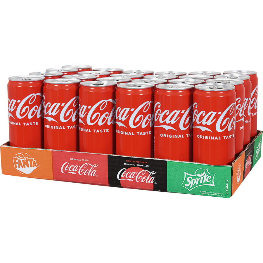 Boisson Gazeuse Coca Cola Classique Canette 33cl