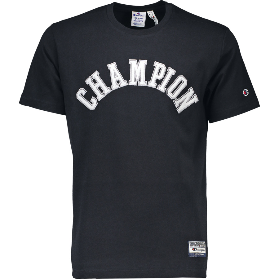 Champion T-Shirt da uomo Crewneck XXL, nero