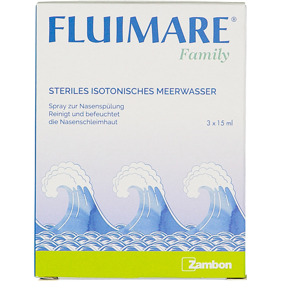 Fluimare Nasenspray Family 3x15 ml