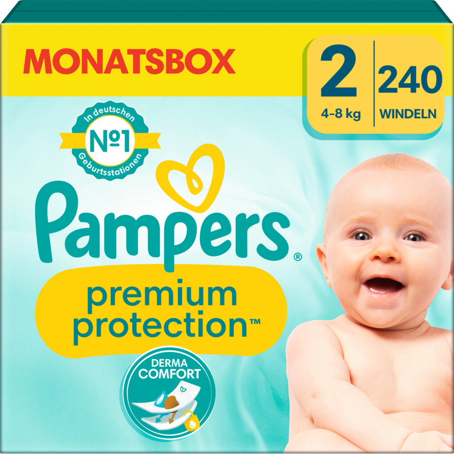 Couches Pampers Premium Protection Taille 5 - 52