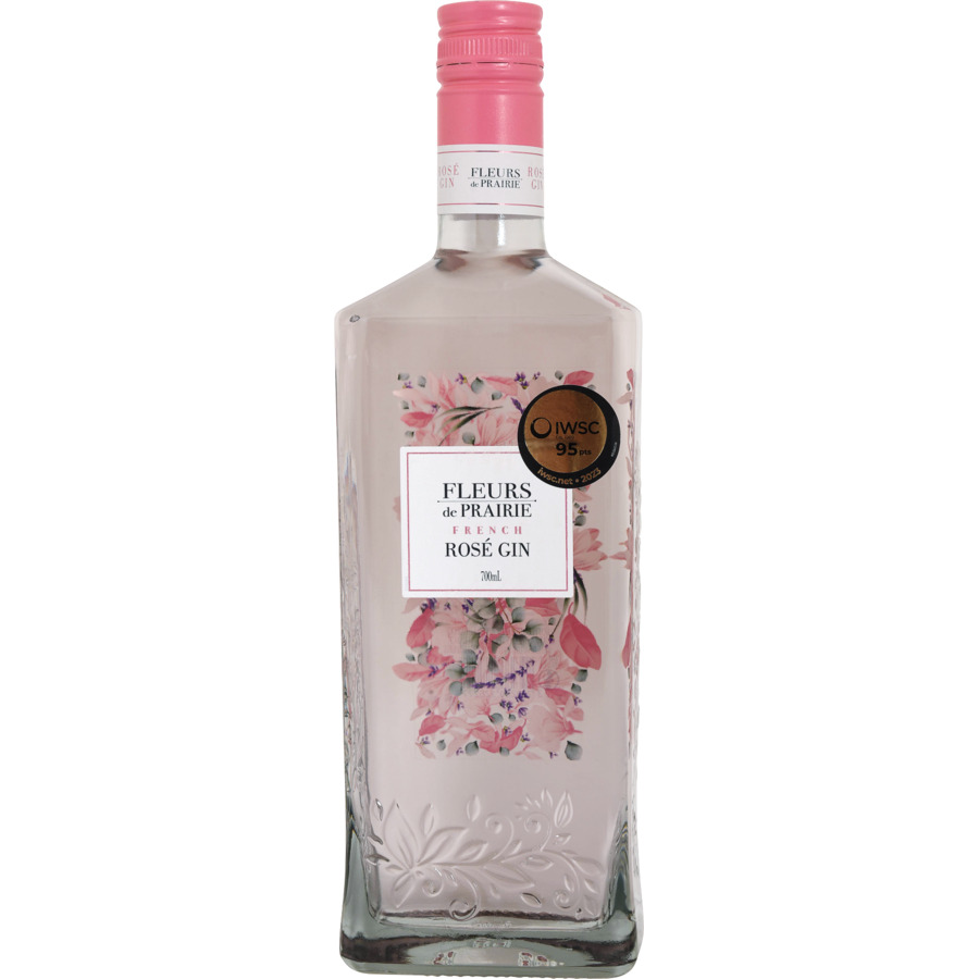 Fleurs de Prairie Rosé Gin 70 cl