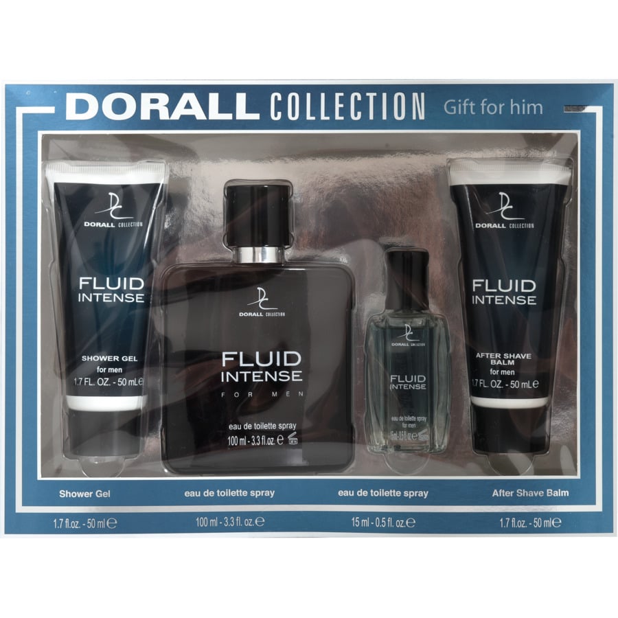 Dorall Collection Fluid Intense Homme Duftset, 4-teilig