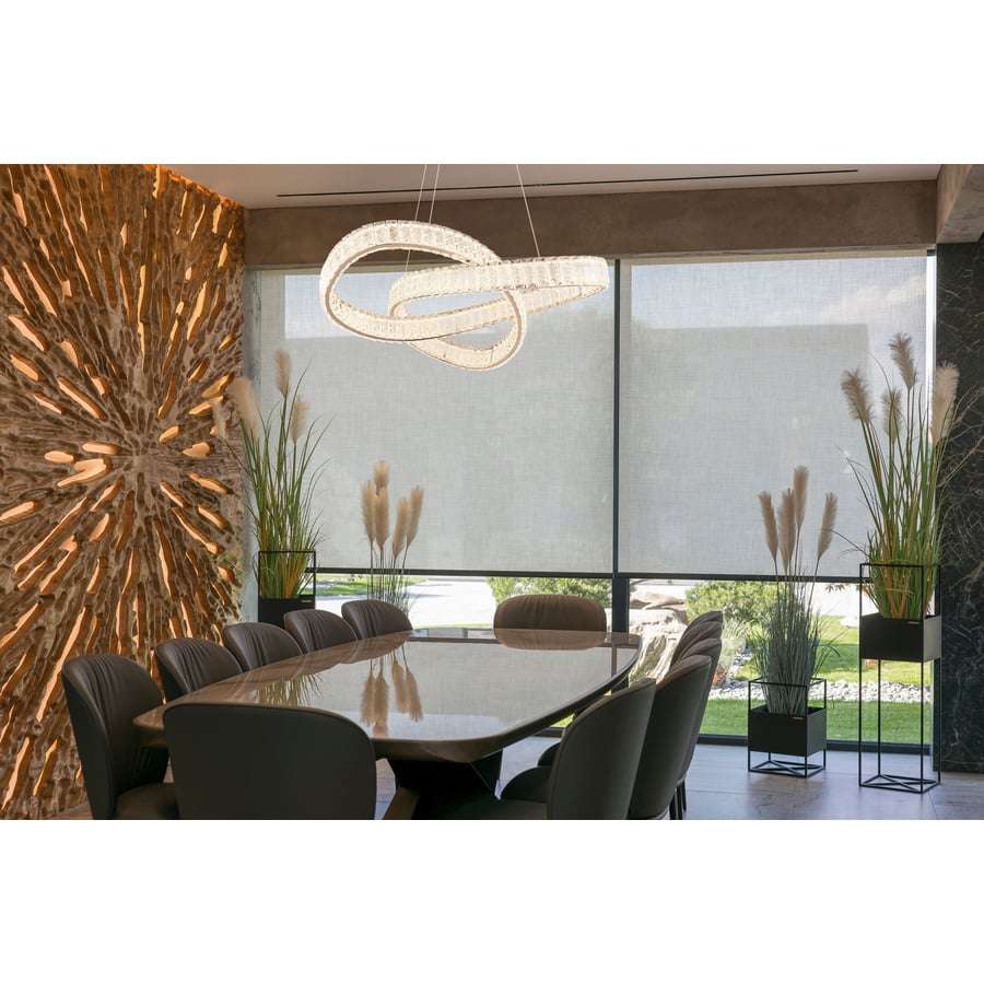 Hängeleuchte Mucky, Metallknoten, dimmbar