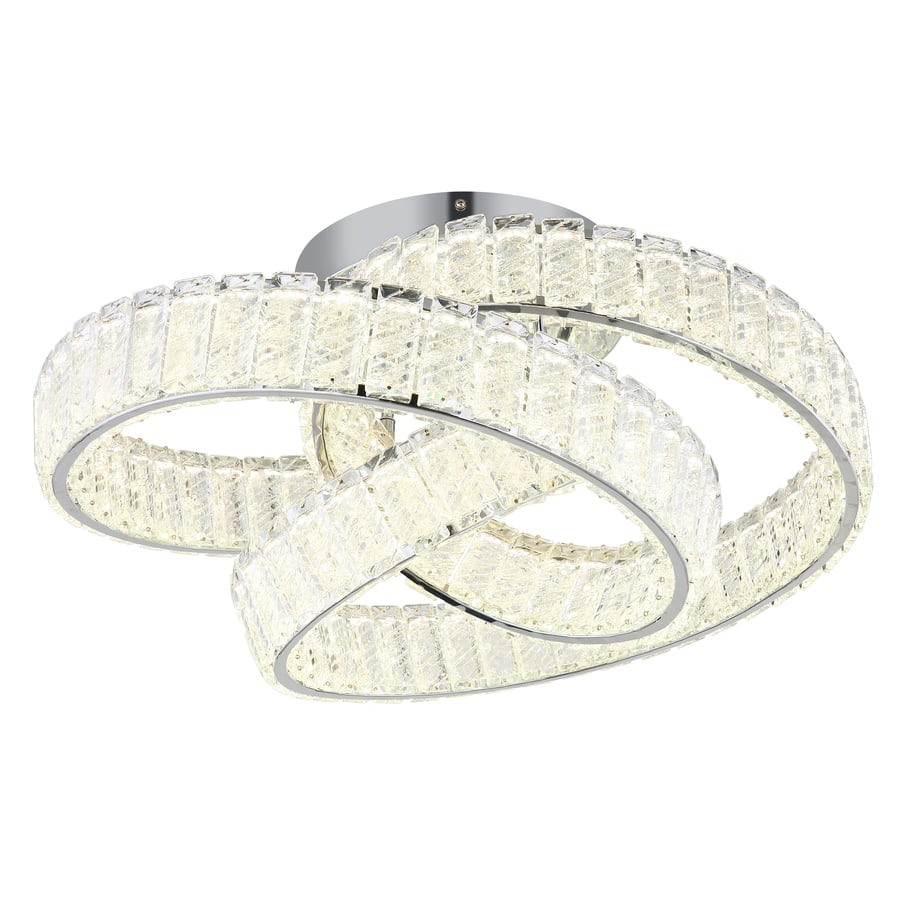 LED-Deckenleuchte Mucky Metallknoten dimmbar