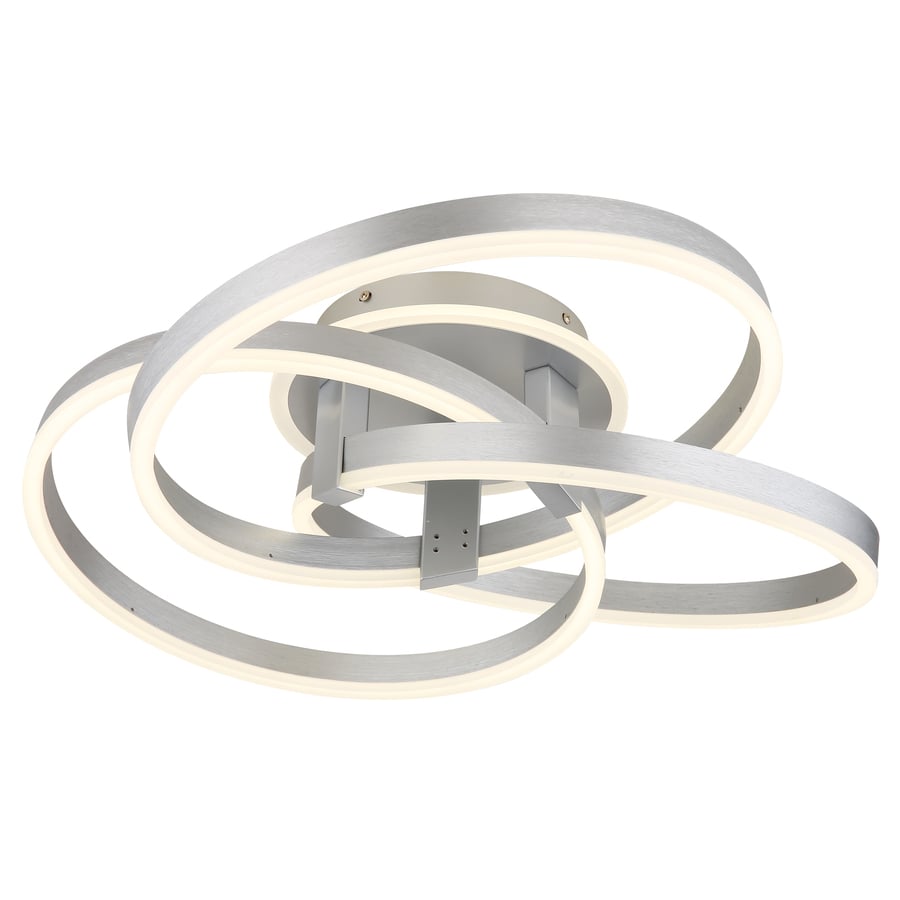 LED-Deckenleuchte Herwig silber