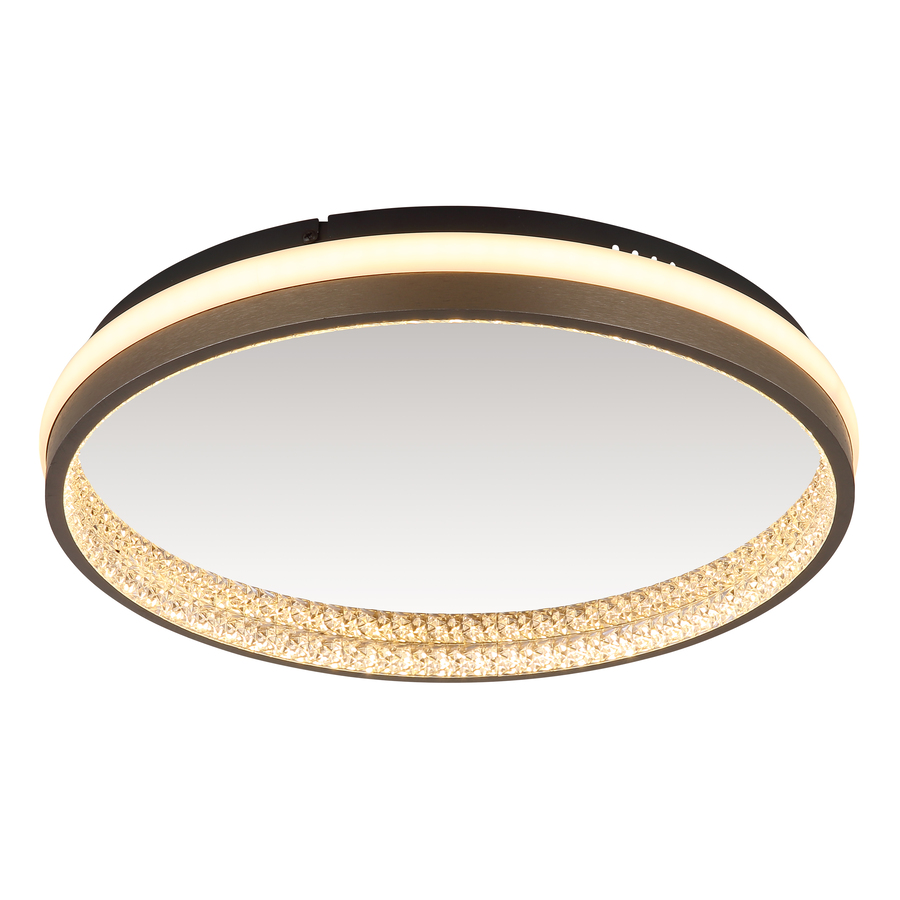 LED-Deckenleuchte DELLA Metall Ø39cm