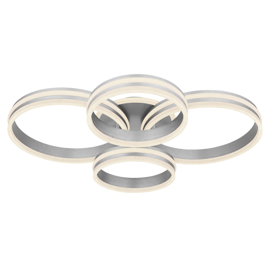 Deckenleuchte Rubio, Metall, 4-flammig, dimmbar