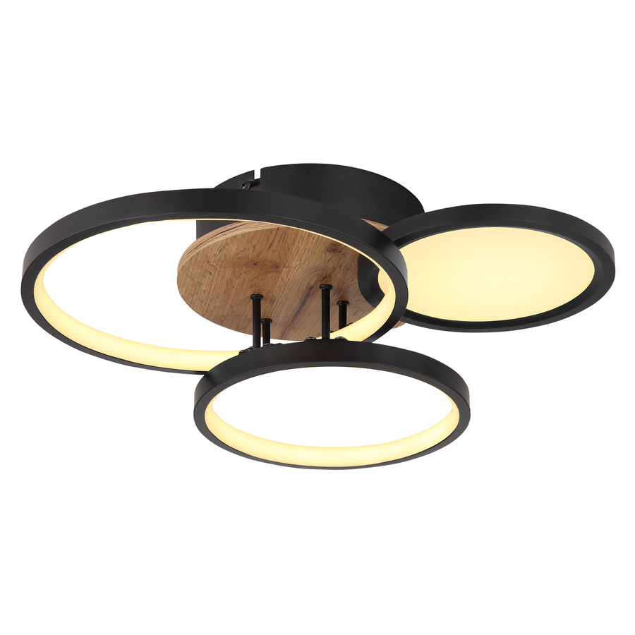 LED-Deckenleuchte Sid Metall