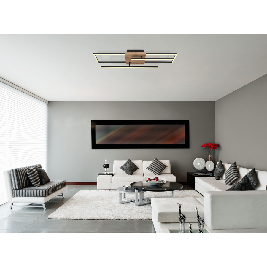 LED-Deckenleuchte KENDRA Metall